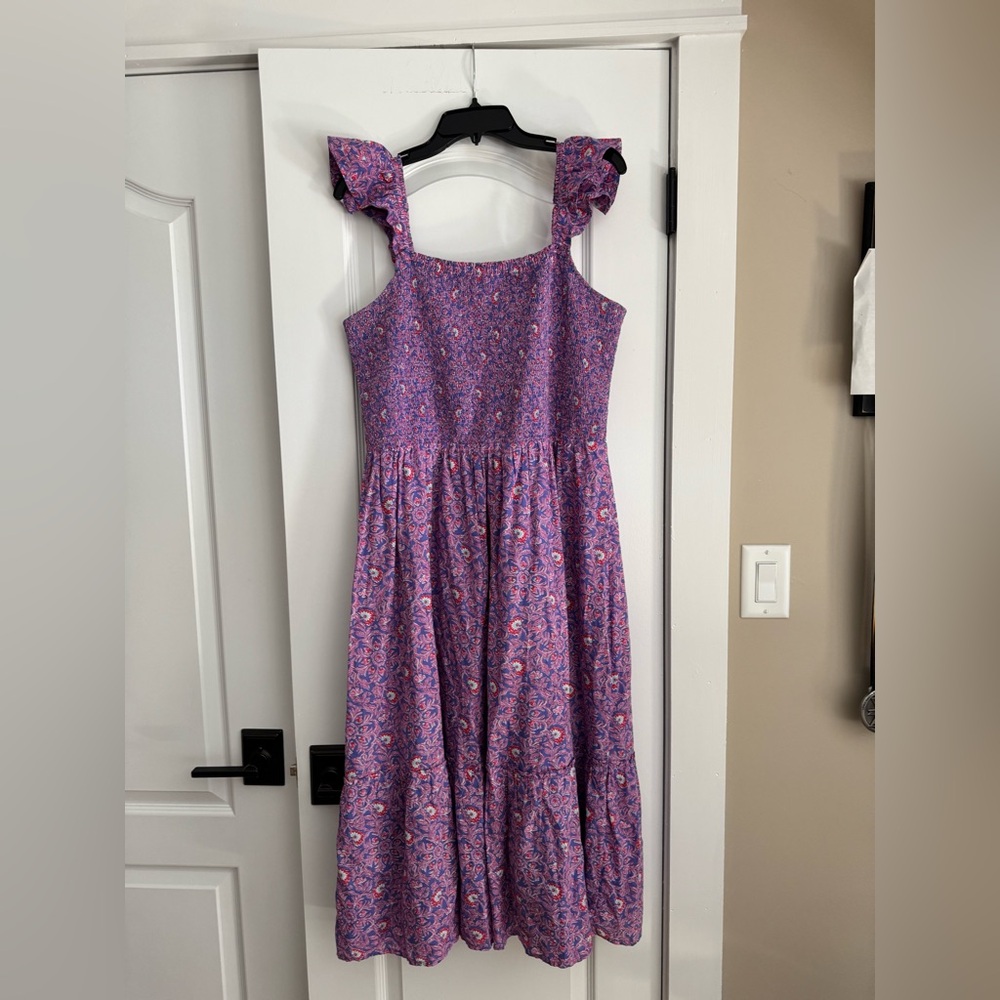 Vineyard Vines Katama Tile Violent Print Maxi Dress - Picture 3 of 6